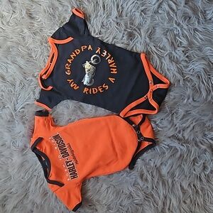 Harley Davidson onesies